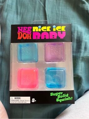 New in box TikTok viral needoh nice ice baby pack of 4